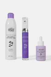 مجموعة العناية بالبشرة لتفتيح الوجه وتقليل التجاعيد